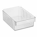 Contenitore rettangolare in acrilico trasparente 30x20x10 cm