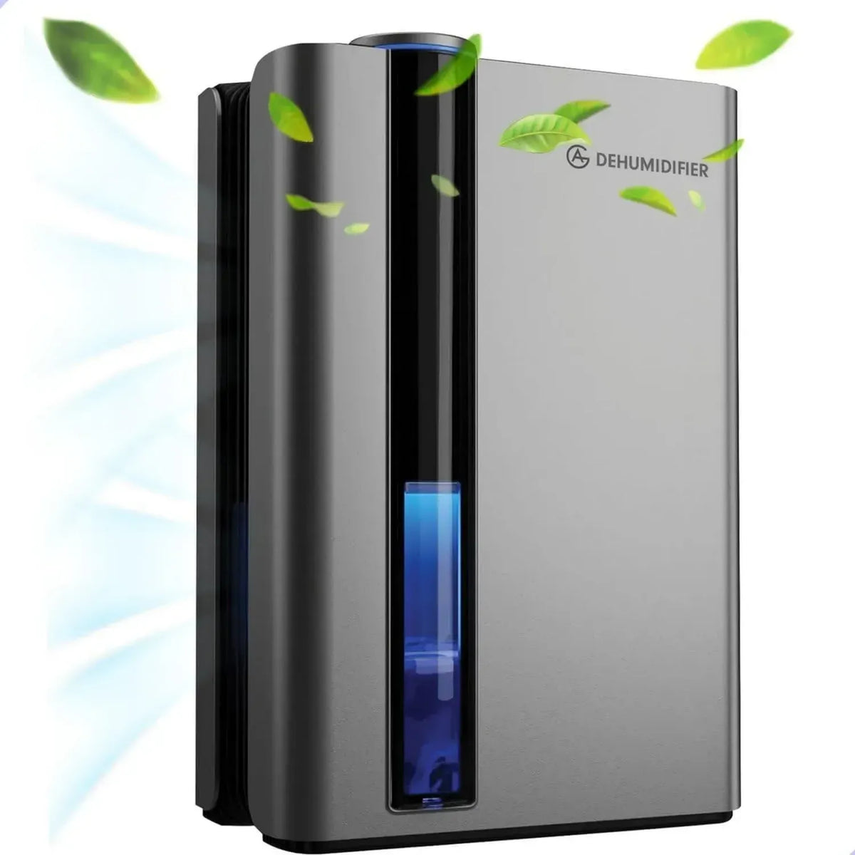Deumidificatore e Purificatore d'Aria AG 330 - Capacit¨¤ 2,7L, Copertura 35m2, Luce a 7 Colori