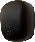 Asciugamani Elettrico Vama 1100W con Sensore a Infrarossi e Tecnologia UV, Acciaio Opaco Nero