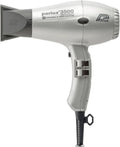 Asciugacapelli Professionale Parlux 3500 - 2000W, Tecnologia Ceramica e Ionica, Colore Argento