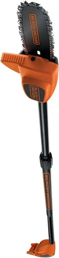 BLACK+DECKER Motosega a Batteria 18V - Potatrice con Asta Telescopica fino a 4 Metri e Impugnatura Ergonomica
