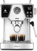 Macchina da Caff¨¨ Espresso Ufesa Bergamo con Touchscreen, 20 Bar, 1350 W